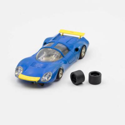 Policar Racing Moplen 6 Rear Tires SMOOTH Slot Car 1:24 Dino Samurai Osi