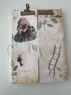 Junk Journal Buch Handarbeit Scrapbook Tagebuch Geschenk Valentinstag