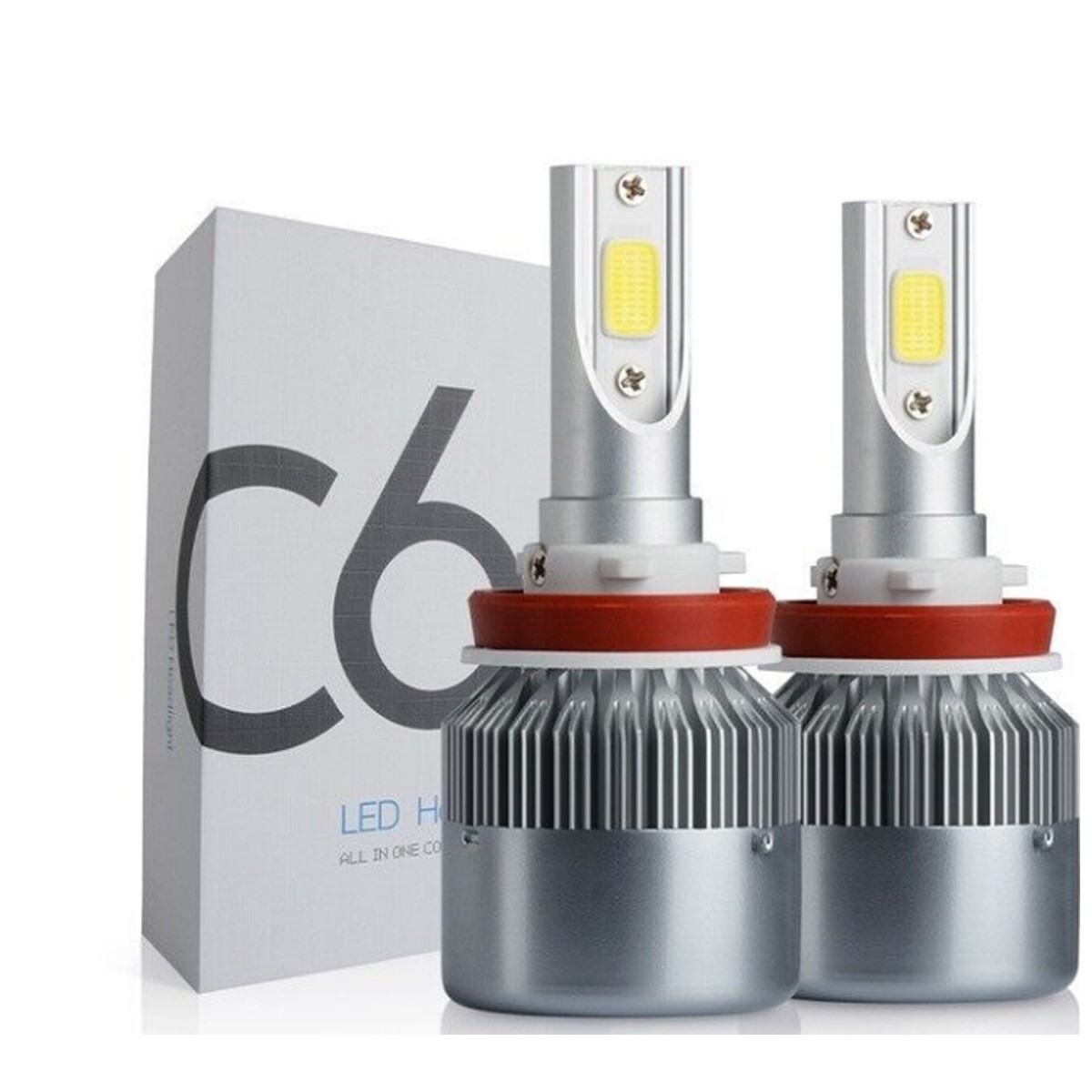 MaXtron Set Luci LED Interno Auto Per Audi A6 C6/4F Berlina – 6000K Bianco Freddo, Plug & Play - 5