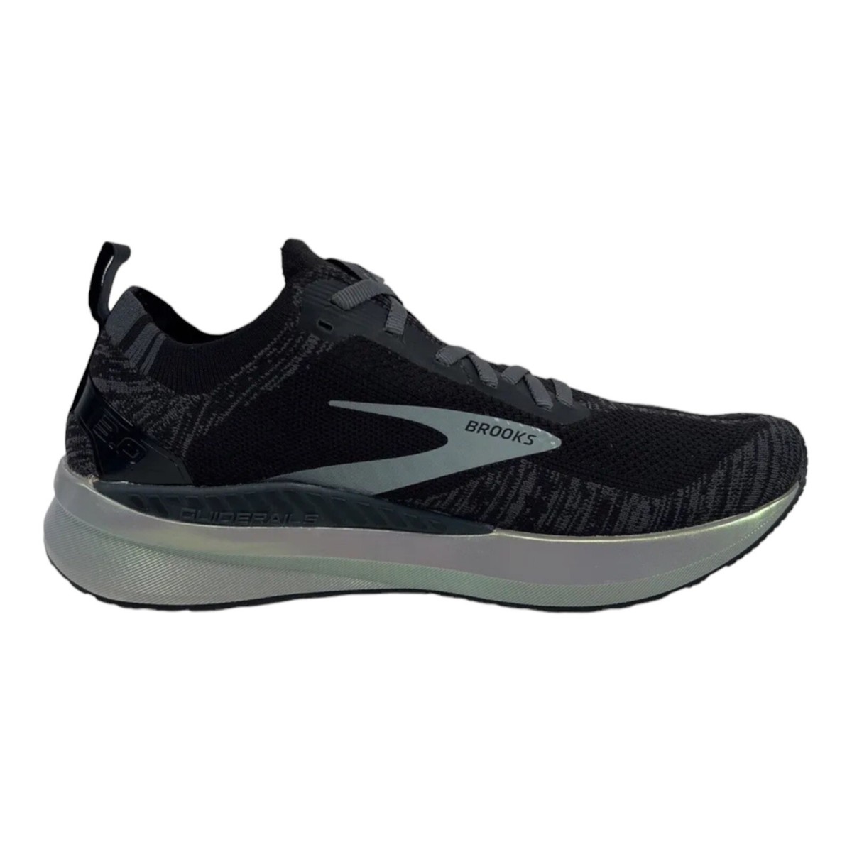 BROOKS MEN BEDLAM 3 110343 1D 012 BLACK/BLACKENED PEARL/WHITE RUNNING SHOE Sz 10 Brooks Bedlam 3 Men main image 2