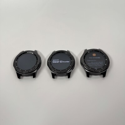 Samsung Gear S3 Classic Smartwatch 46mm SM-R760NDAAXAR Black (Set of 3 watches)