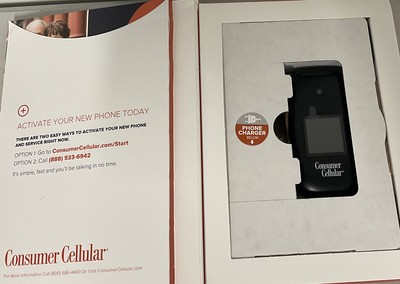  Consumer Cellular Envoy Flip Phone  No Sim Card Included  