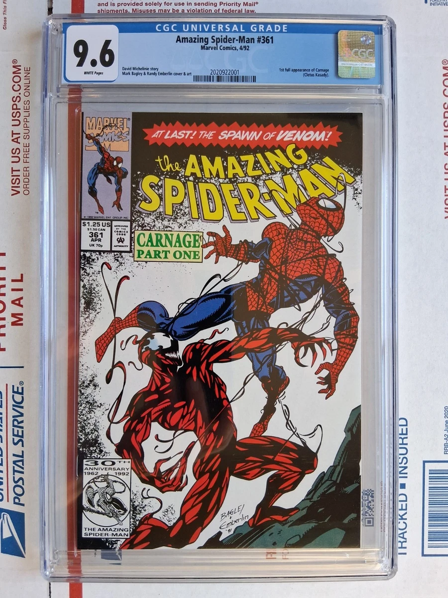 Venom 9.6 Near Mint + Certified Guaranty Company (CGC) Marvel