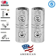 2 Wire Coupler Terminal Butt Connector With Set Screws 2 Pack 4 Gauge