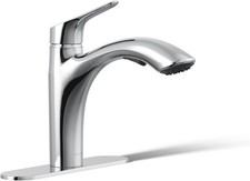 Kohler Rival 1.5 GPM Single Hole Kitchen Faucet - K-30468 -CP - POLISHED CHROME