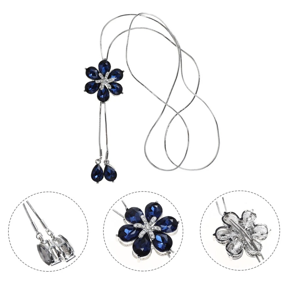 VETEMENTS Collana Ciondolo Cristallo Miss Maglione Decorazioni Abbigliamento Decorazioni Donna