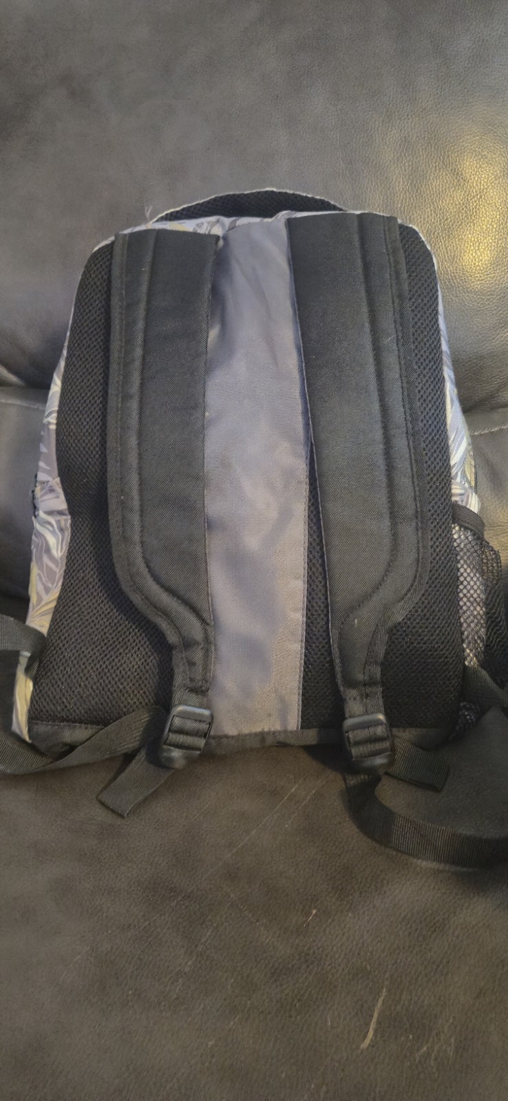 Leaf Print Backpack 🎒 Tropical Pattern School Tr… - image 4