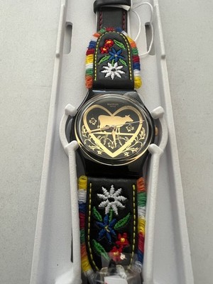NIB New Swiss Swatch DIE GLOCKE GB285 Unisex Embroidery  display picture 2