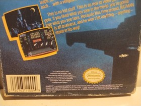 Batman Nintendo NES Game and Box Tested
