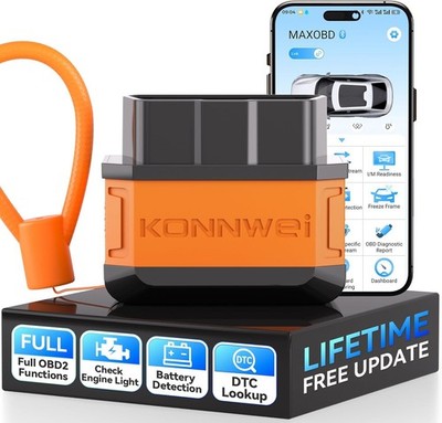 NEW KONNWEI KW906 OBD2 Scanner Bluetooth, Professional Code Reader & Scan Tool
