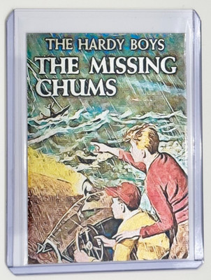 The Hardy Boys Platinum Plated Artist Signed The Missing Chums Trading Card 1/1