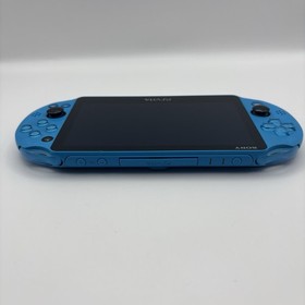 SONY PS Vita PCH-2000 Console Blue Fast Shipping No joystick drift