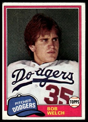 1981 Topps #624 Bob Welch