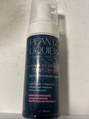 Planta Liquida Deep Cleansing Toning Foam Vegan Skincare 150 mL Sealed 