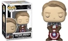 Funko Pop! Vinyl: Marvel - Captain America - (Exclusive) #1383 In Protector