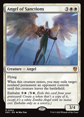 Angel of Sanctions 62 M Normal DRC MTG NM