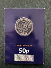  Royal Mint UK  2021 John Logie Baird 50p Fifty Pence Change Checker Coin