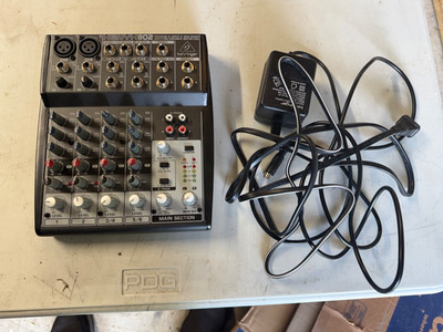 Behringer Xenyx 802 8-channel Analog Streaming Mixer (NOT USB)