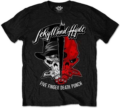 Five Finger Death Punch Jekyll and Hyde Officially Licensed Tee Adult Large