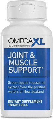 Omega-xl 120 Count Softgels Potent Small Formula Joint Pain Inflammation