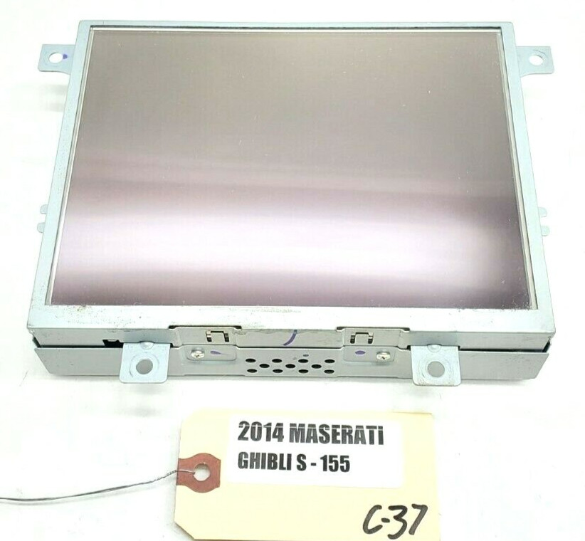 2014-2017 MASERATI GHIBLI S DASH INFO MEDIA DISPLAY SCREEN OEM 13K.