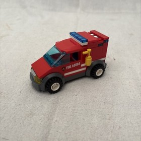 LEGO 60004 City Fire Station 100% Complete