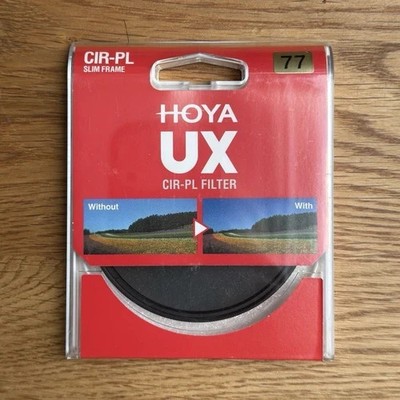 HOYA UX CIR-PL Polarisationsfilter CPL/ Polfilter 77 mm Slim Frame wie neu