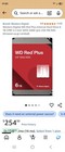 New ListingWestern Digital WD Red Plus 6TB 3.5in SATA Internal NAS HDD Hard Drive