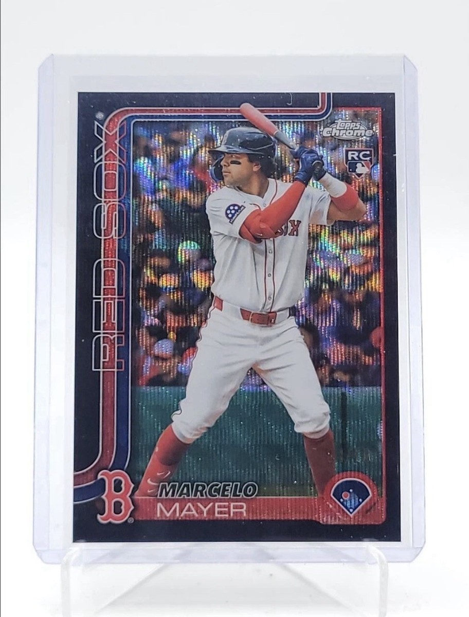 MARCELO MAYER 2025 TOPPS CHROME UPDATE ROOKIE #01/10 BLACK WAVE
