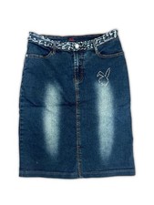 Miss Posh Skirt Denim Blue