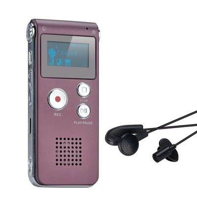 Digitaler Audiorecorder 8 GB Mikrofon Aufnahme für Studenten 60