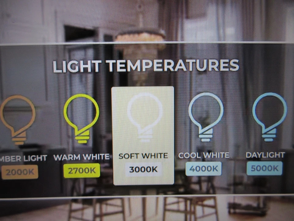 Bulbrite 40W Equivalent Soft White Light T8 E12 Candelabra Screw Base 4PK - Image 4 of 4