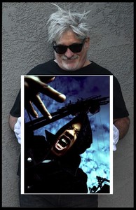 REDMAN MUSEUM QUALITY LARGE METALLIC PAPER PHOTOGRAPH #1 SIGNED BY KARR - RARE!!