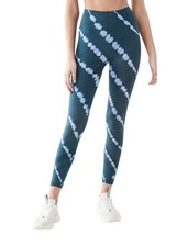 Tory Sport Tory Burch Women s Small High Rise Shibori Seamless 7/8 Leggings