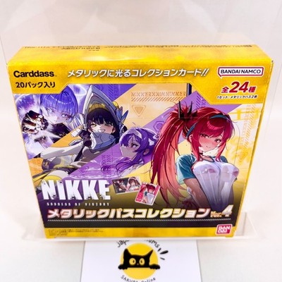 NIKKE Metallic Pass Collection Ver.4 Box 20 Packs BANDAI Japan New