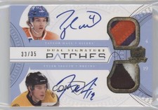 2011-12 The Cup Signature 33/35 Taylor Hall Tyler Seguin Dual Patch Auto 0i6