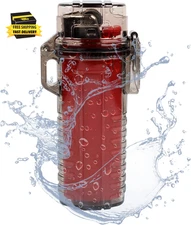 EDC Waterproof Lighter Case Cover Holder for BIC Regular Lighters Sleeve Type J6