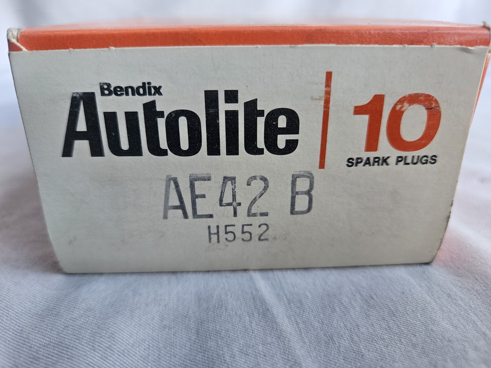 Autolite Spark Plug-Copper Non-Resistor Set Of 10 275 AE42B H552 New Old Stock