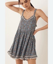 SPELL & THE GYPSY COLLECTIVE Poppy Strappy Mini Play Dress Size S SP14