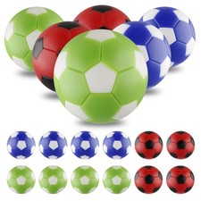 Foosball Balls 12 Pack Multicolor 36mm 24g Official Size Replacement Table