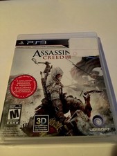 Assassin's Creed III Video Game Sony PlayStation 3 2012 CIB