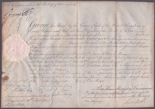KING GEORGE IV (GREAT BRITAIN) - MILITARY APPOINTMENT SIGNED 03/25/1811