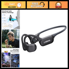 Wireless Open Ear Headphones, Bluetooth 6.0, IPX7 Waterproof Sport Earbuds, 8GB