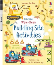 Wipe-Clean Building Site Activities by Kirsteen Robson (English) Paperback Book