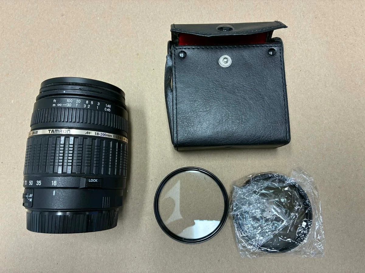 Tamron 18-200mm Focal Camera Lenses for Canon for sale | eBay