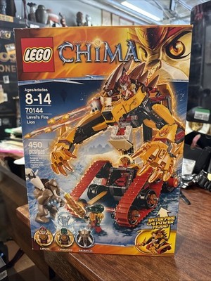 LEGO LEGENDS OF CHIMA: Laval's Fire Lion (70144) New Sealed Retired B7
