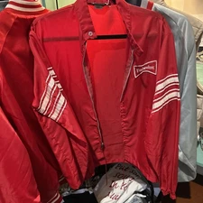 Budweiser Wind Breaker Men's Medium Bow tie Full Zip