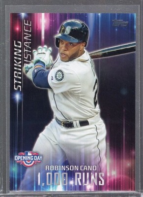 2016 Topps Opening Day Striking Distance Robinson Cano SD-2