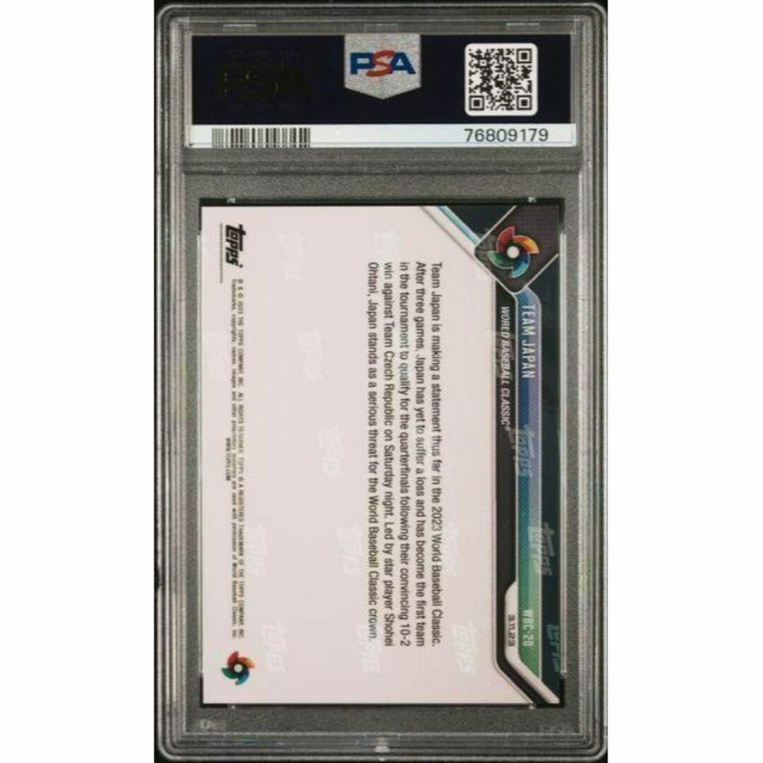 2023 Topps Now WBC Team Japan PSA10 World Baseball Classic