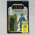 Vtg Star Wars ROTJ Bespin Security Guard (Black) Figure 77A Back1983 MOC Kenner